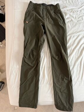 Fjallraven Olive Green Women's Chinos